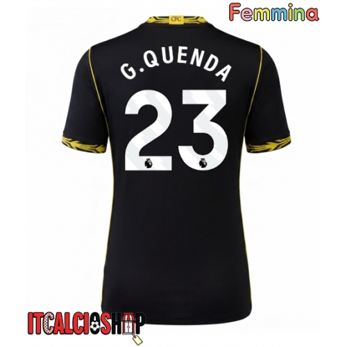 Chelsea Geovany Quenda #23 Seconda Maglia Femmina 2026-27 Manica Corta